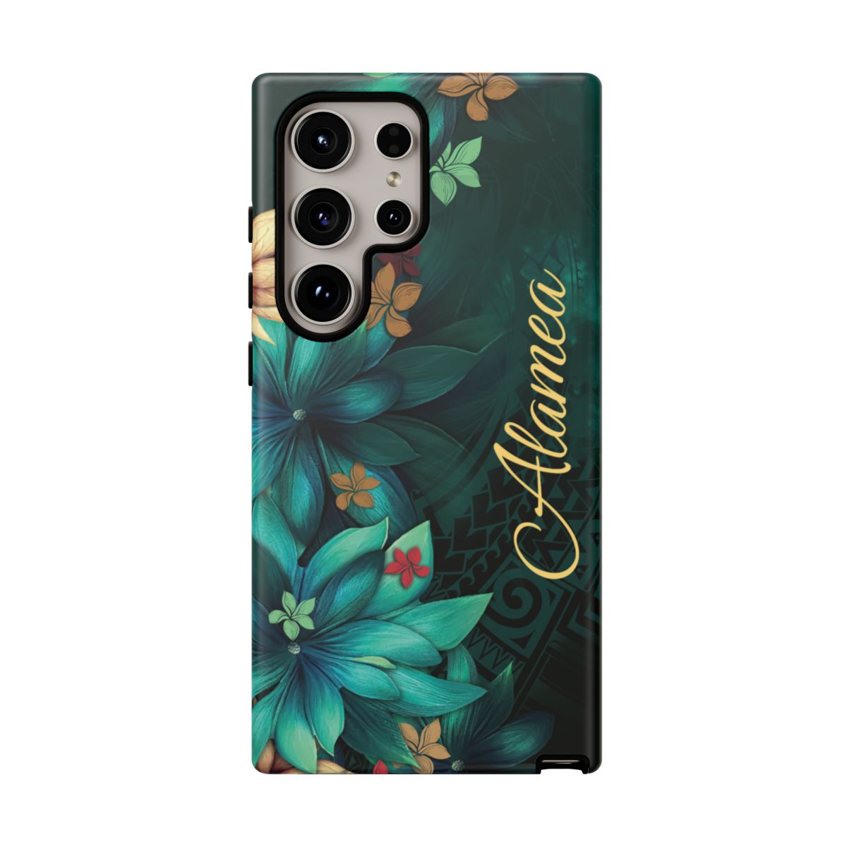 Aloha Whispers Personalized Tough Case for Samsung Galaxy Phone Case The Local Banyan Samsung Galaxy S24 Ultra Matte