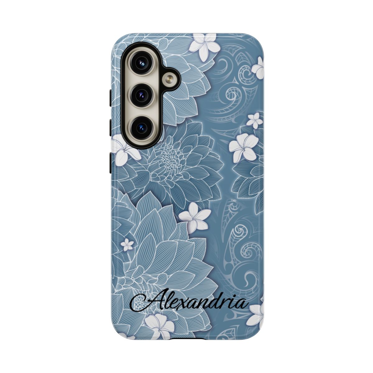 Pua Lani Personalized Tough Case for Samsung Galaxy Phone Case The Local Banyan Samsung Galaxy S24 Glossy