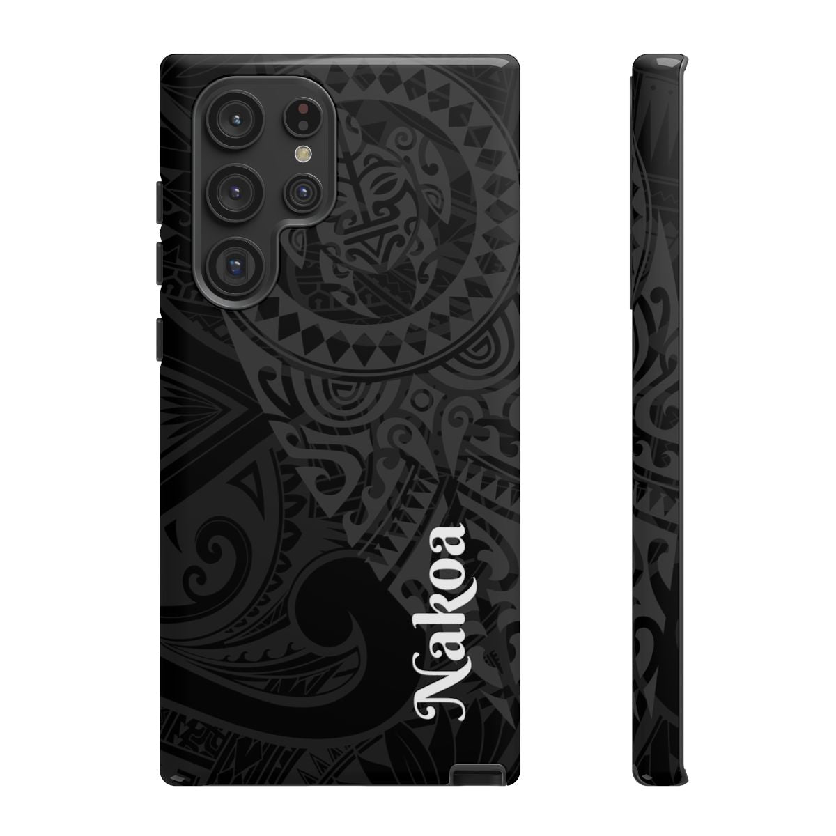 Tribal Guardian Personalized Tough Case for Samsung Galaxy Phone Case The Local Banyan Samsung Galaxy S22 Ultra Glossy