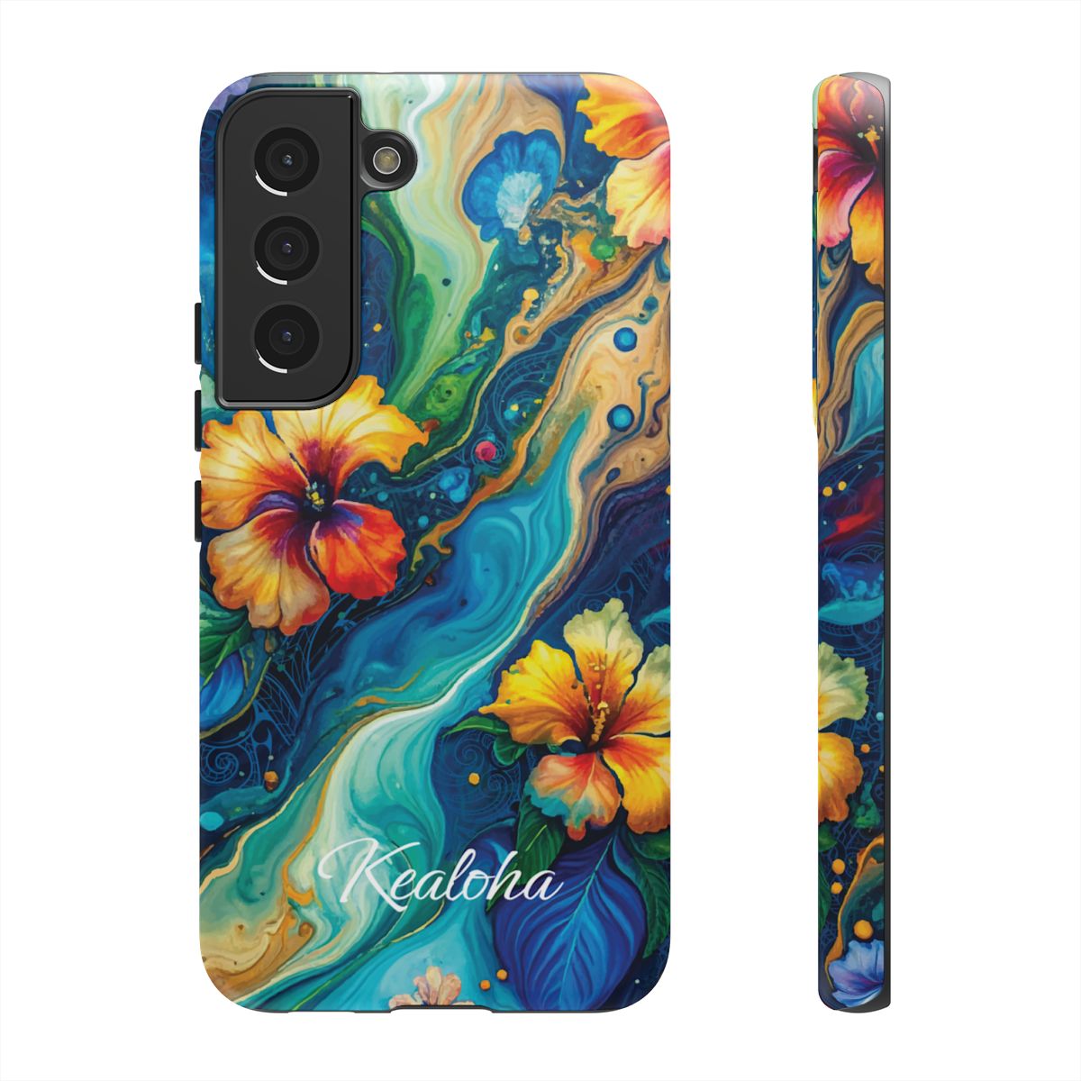 Aloalo Drift Personalized Tough Case for Samsung Galaxy Phone Case The Local Banyan Matte Samsung Galaxy S22
