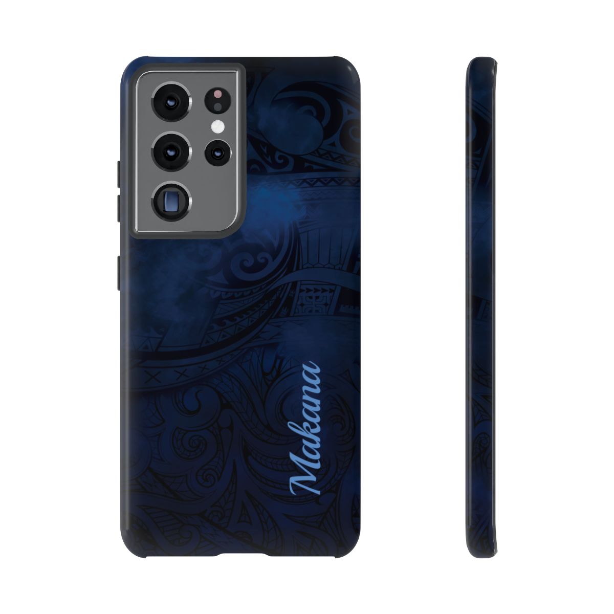 Midnight Essence Personalized Tough Case for Samsung Galaxy Phone Case The Local Banyan Samsung Galaxy S21 Ultra Glossy