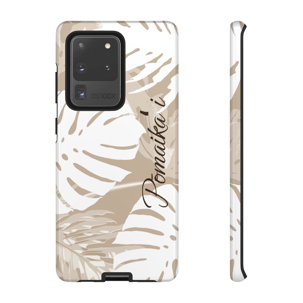 Exotic Monstera Personalized Tough Case for Samsung Galaxy Phone Case The Local Banyan Samsung Galaxy S20 Ultra Glossy