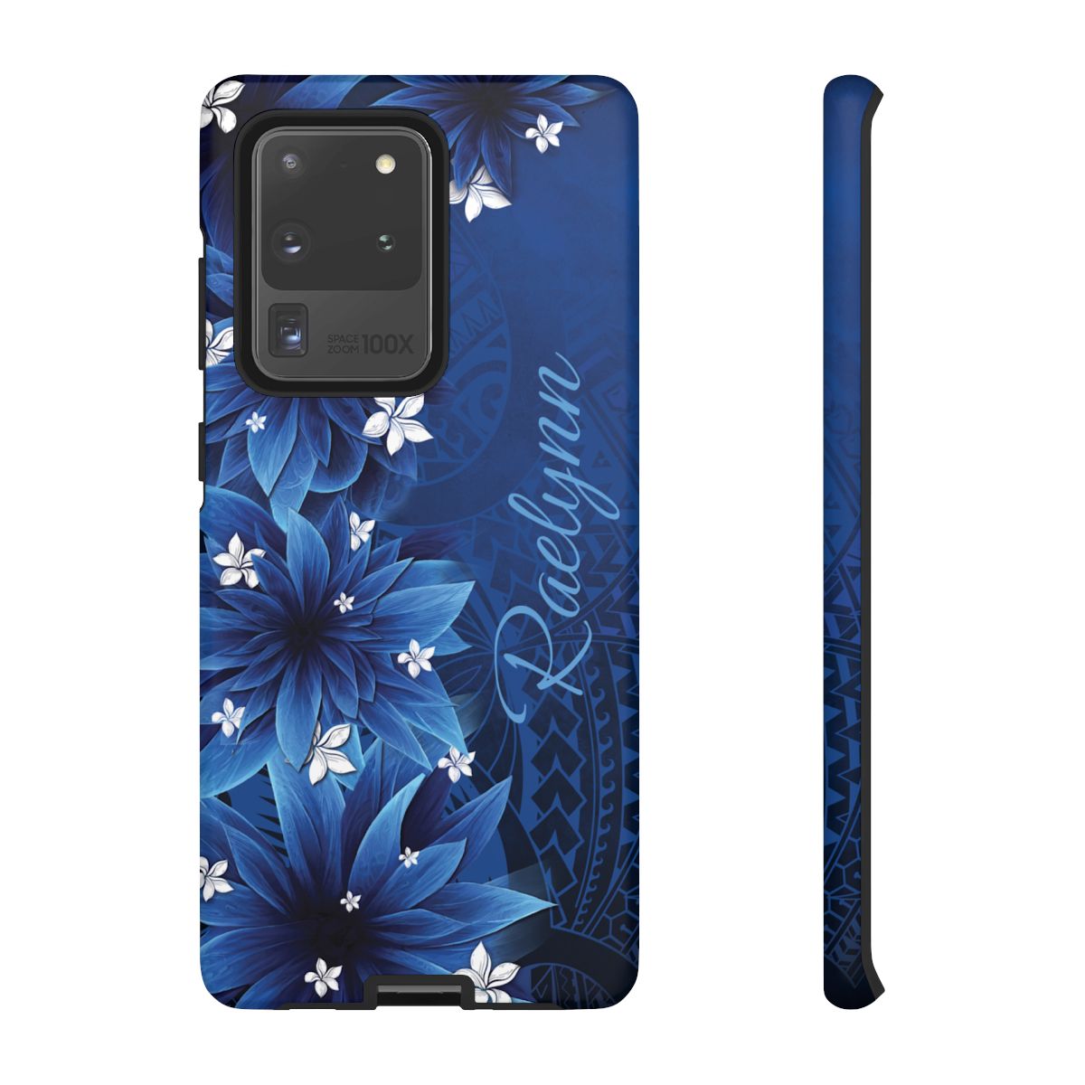 Hoku Pua Personalized Tough Case for Samsung Galaxy - Script Font Phone Case The Local Banyan Samsung Galaxy S20 Ultra Matte