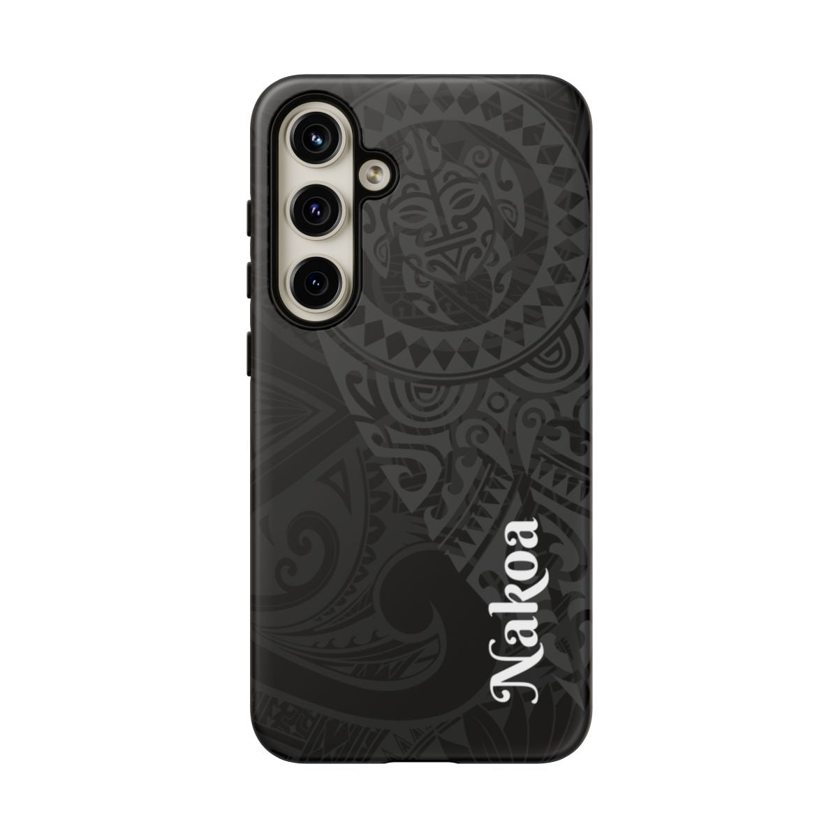 Tribal Guardian Personalized Tough Case for Samsung Galaxy Phone Case The Local Banyan Samsung Galaxy S24 Plus Matte