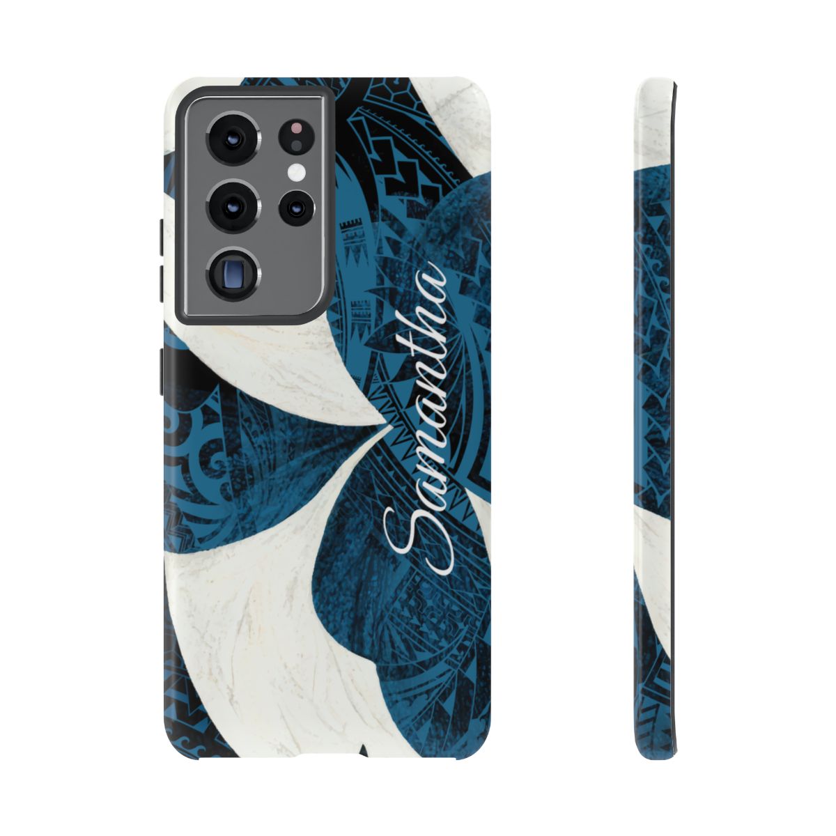 Hana Breeze Personalized Tough Case for Samsung Galaxy Phone Case The Local Banyan Samsung Galaxy S21 Ultra Glossy