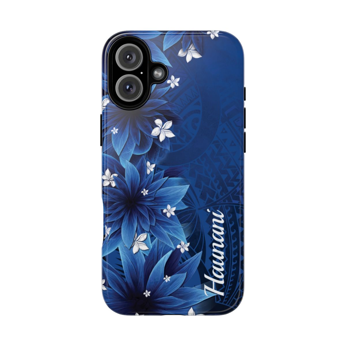 Hoku Pua Personalized Tough Case for iPhone Phone Case The Local Banyan iPhone 16 Plus Glossy