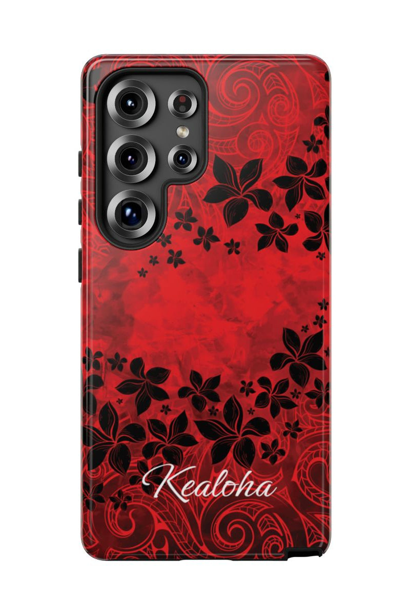 Keahi Pua Personalized Tough Case for Samsung Galaxy Phone Case The Local Banyan Samsung Galaxy S25 Ultra Glossy