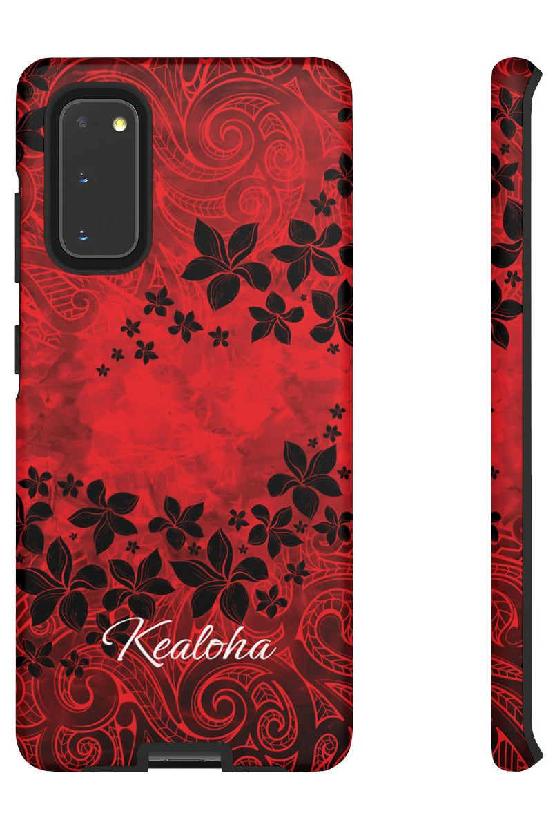 Keahi Pua Personalized Tough Case for Samsung Galaxy Phone Case The Local Banyan Samsung Galaxy S20 Matte