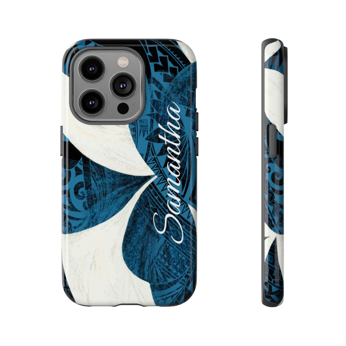 Hana Breeze Personalized Tough Case for iPhone Phone Case The Local Banyan iPhone 14 Pro Glossy