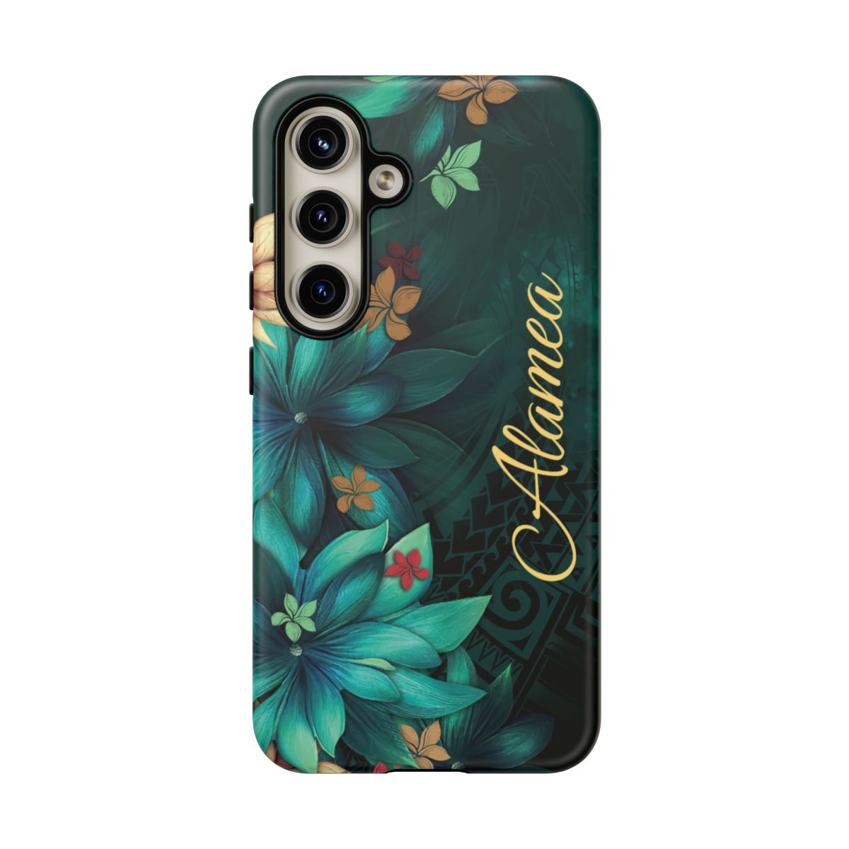 Aloha Whispers Personalized Tough Case for Samsung Galaxy Phone Case The Local Banyan Samsung Galaxy S24 Matte