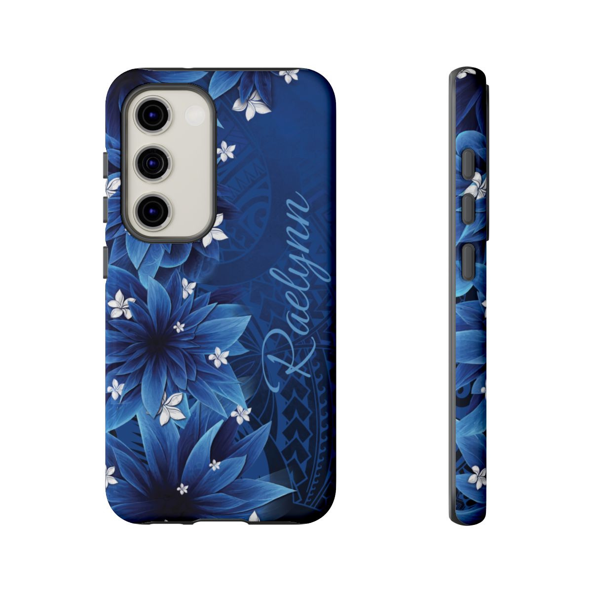 Hoku Pua Personalized Tough Case for Samsung Galaxy - Script Font Phone Case The Local Banyan Samsung Galaxy S23 Glossy