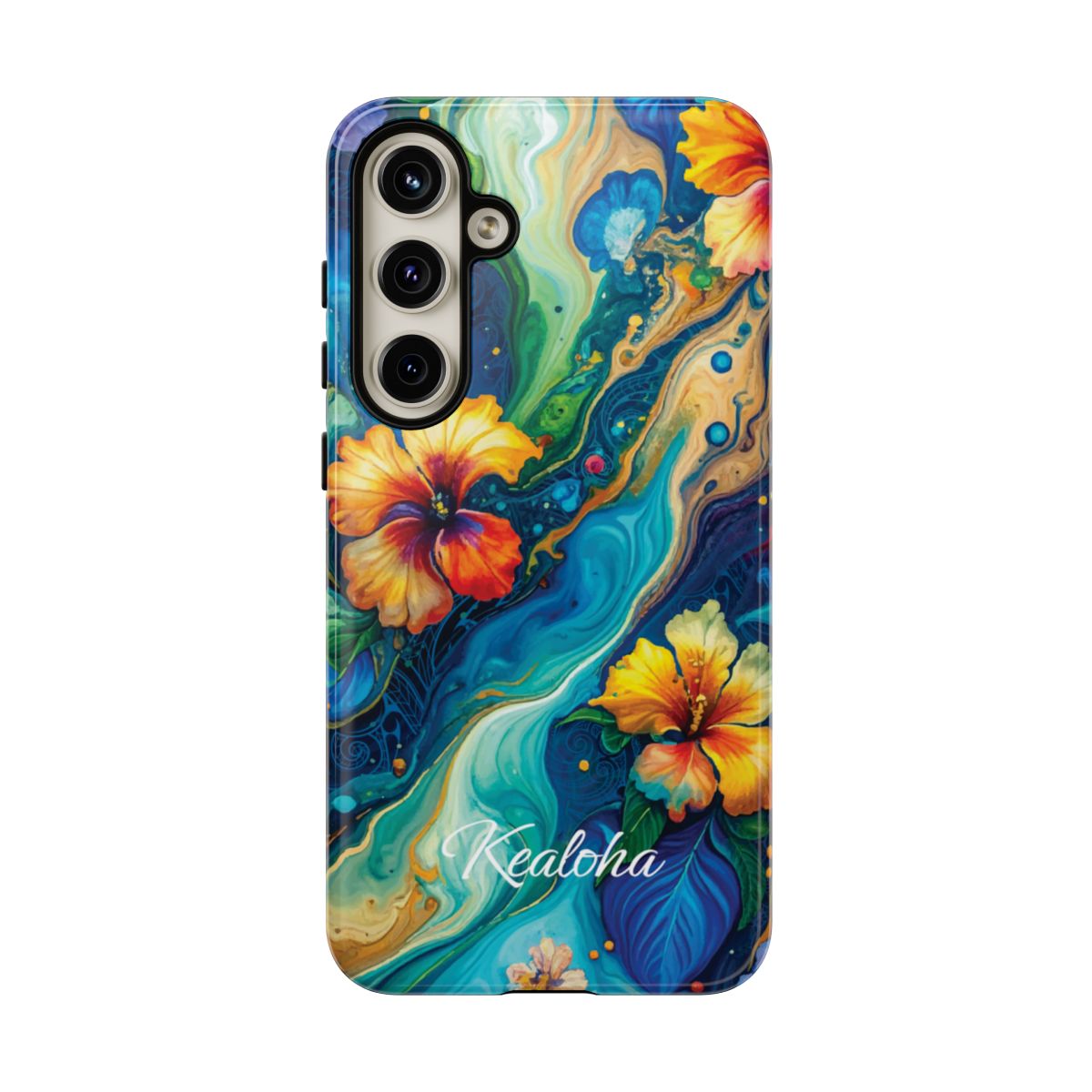 Aloalo Drift Personalized Tough Case for Samsung Galaxy Phone Case The Local Banyan Samsung Galaxy S24 Plus Glossy
