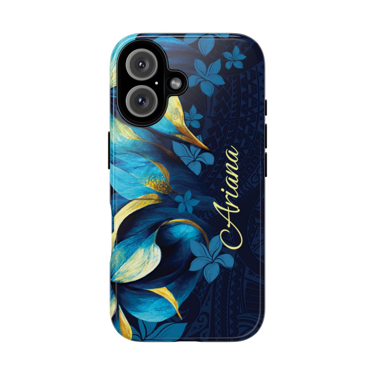 Pō Mahina Personalized Tough Case for iPhone Phone Case The Local Banyan iPhone 16 Glossy