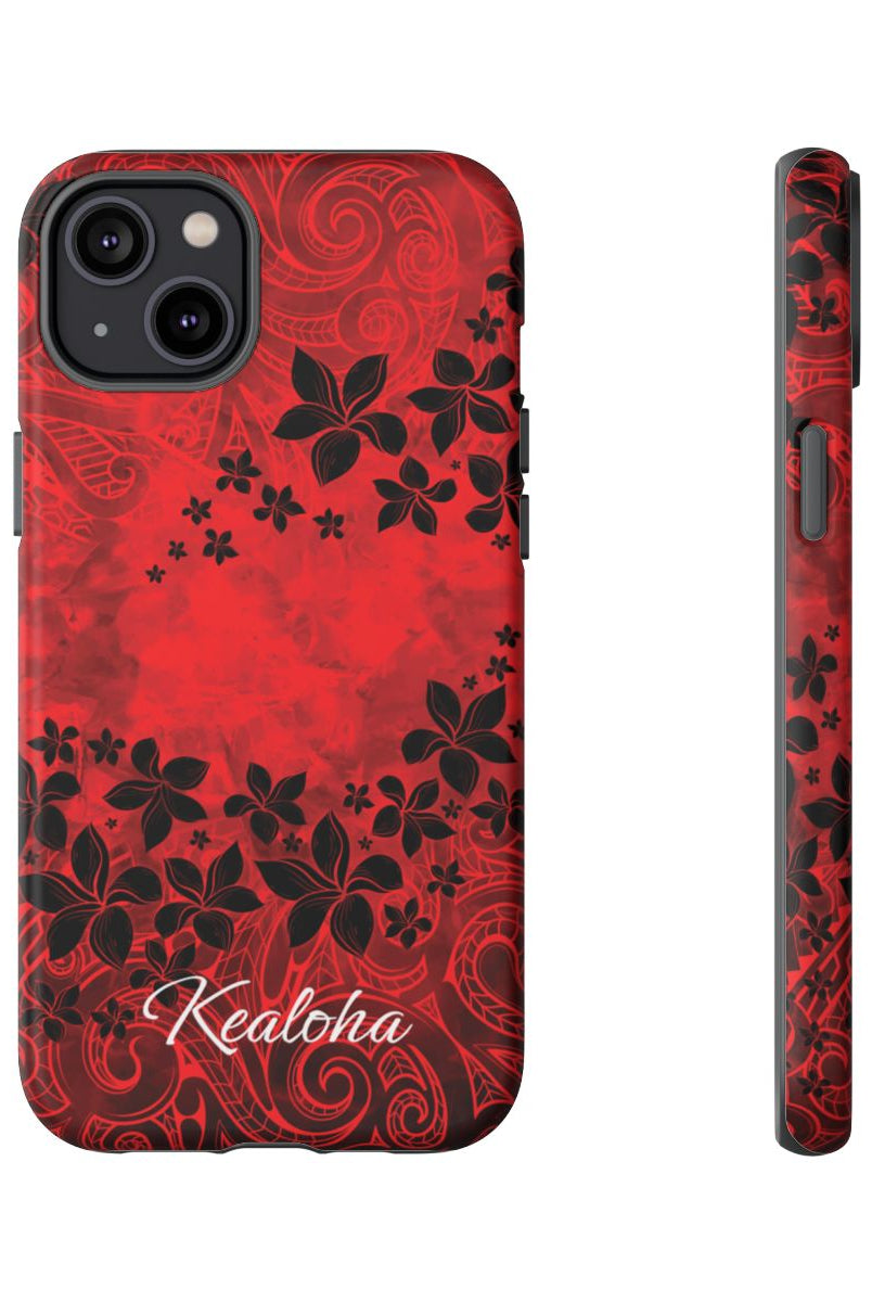 Keahi Pua Personalized Tough Case for iPhone Phone Case The Local Banyan iPhone 14 Plus Matte