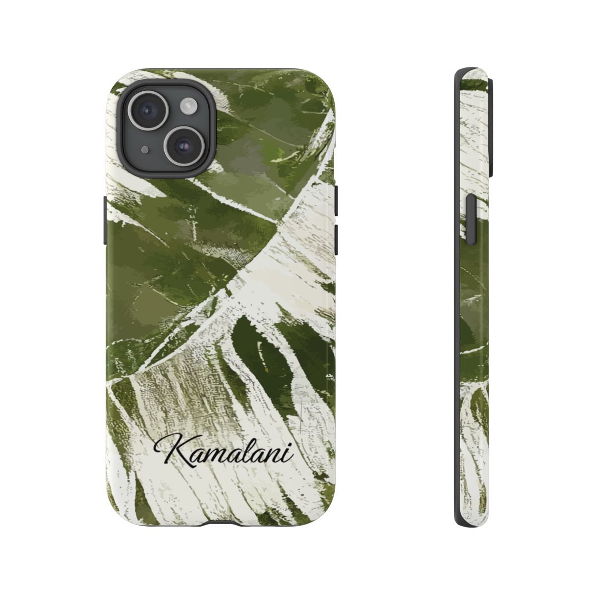 Island Breeze Personalized Tough Case for iPhone Phone Case The Local Banyan iPhone 15 Plus Glossy