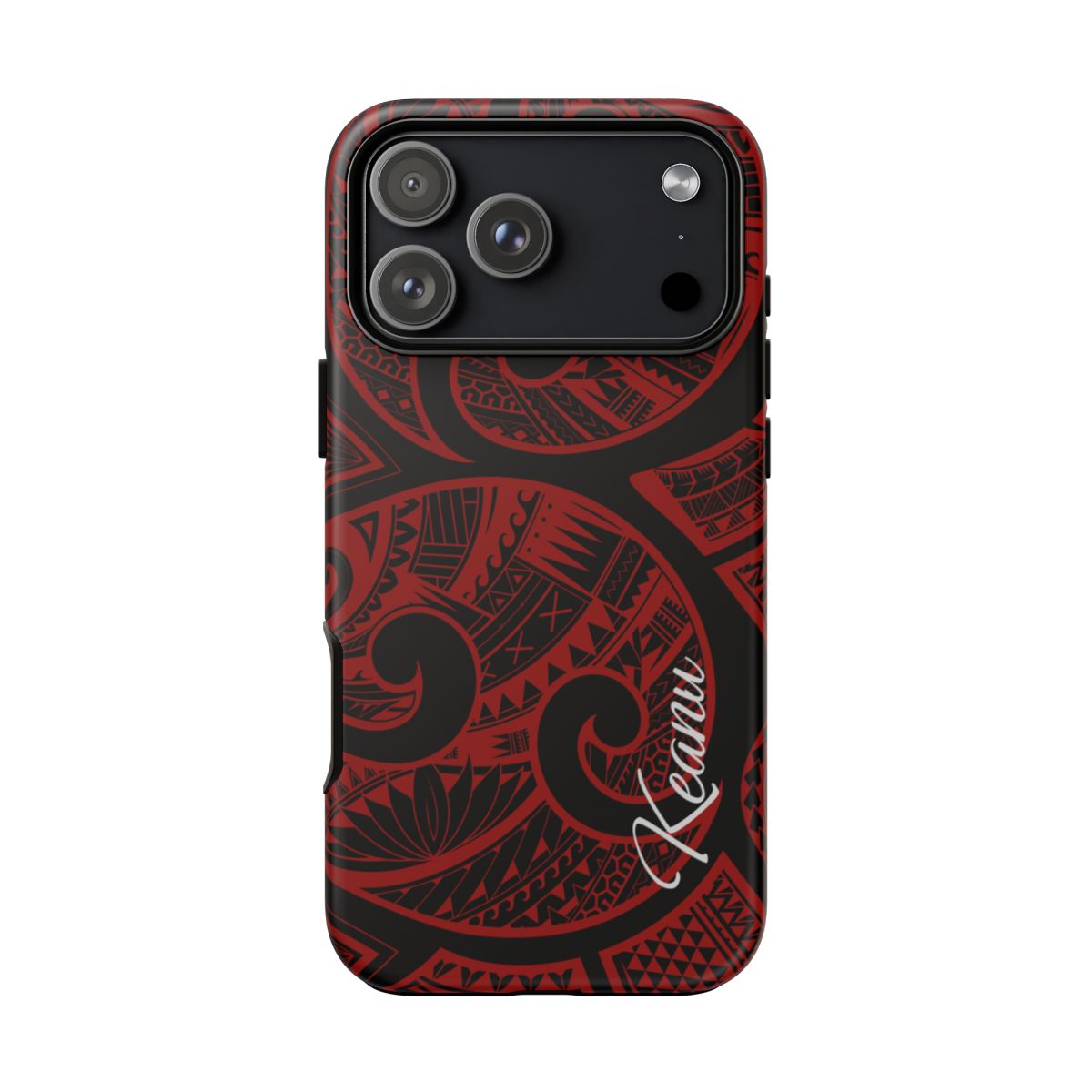 Island Tribal Personalized Tough Case for iPhone Phone Case The Local Banyan iPhone 17 Pro Max Matte