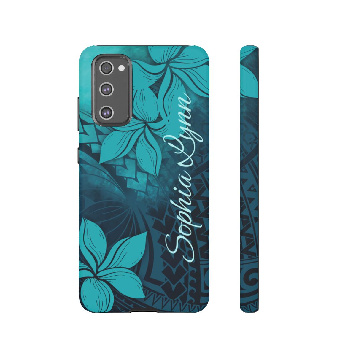 Moana Bloom Personalized Tough Case for Samsung Galaxy - Script Font Phone Case The Local Banyan Samsung Galaxy S20 FE Matte