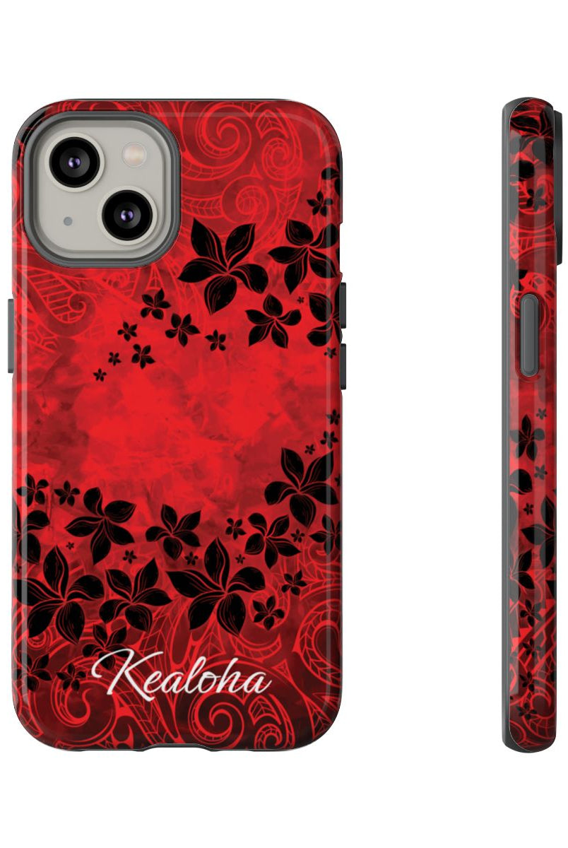 Keahi Pua Personalized Tough Case for iPhone Phone Case The Local Banyan iPhone 14 Glossy
