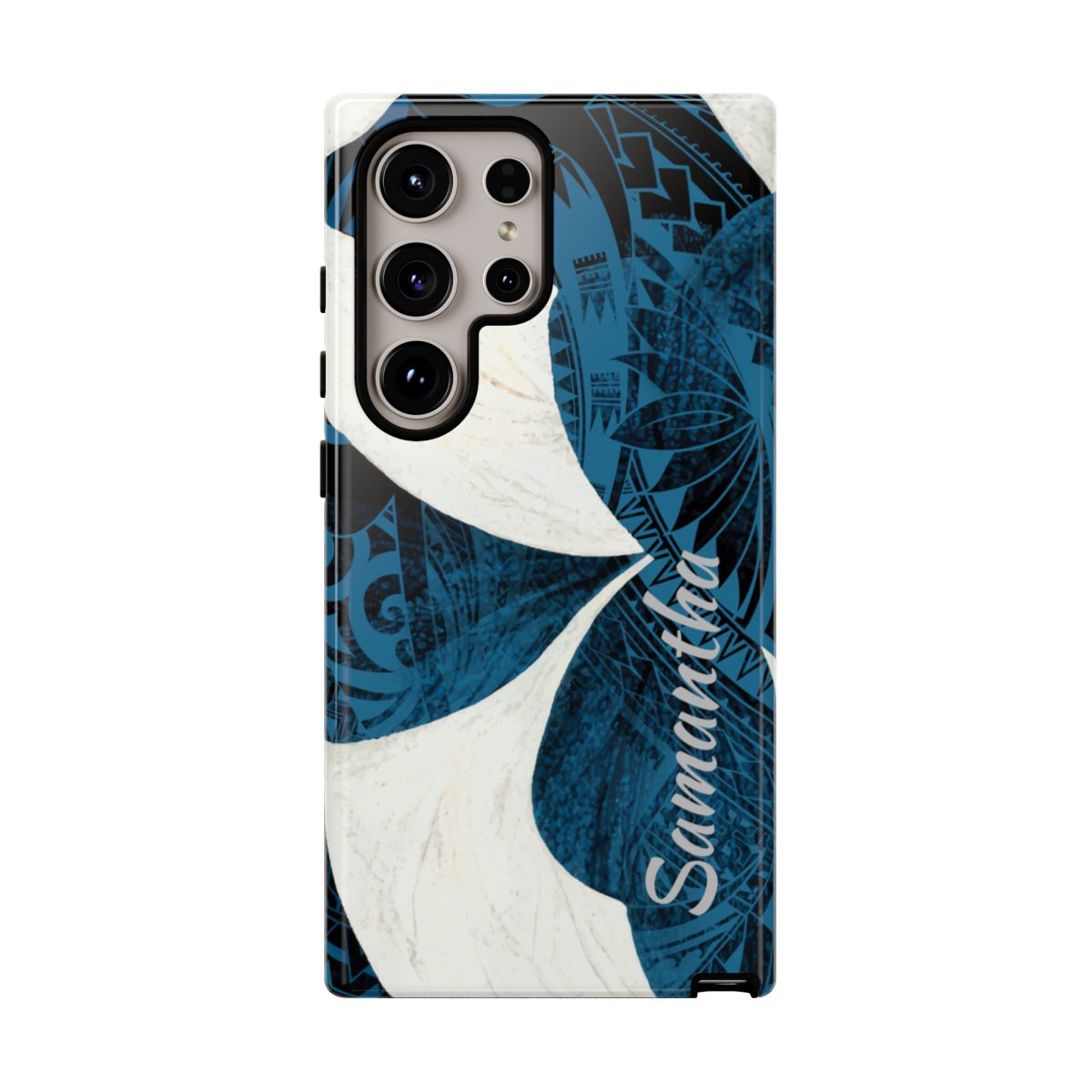 Hana Breeze Personalized Tough Case for Samsung Galaxy Phone Case The Local Banyan Samsung Galaxy S24 Ultra Glossy