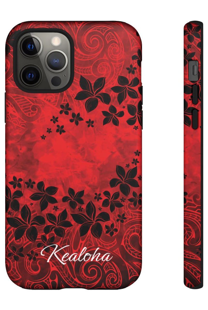Keahi Pua Personalized Tough Case for iPhone Phone Case The Local Banyan iPhone 12 Pro Matte