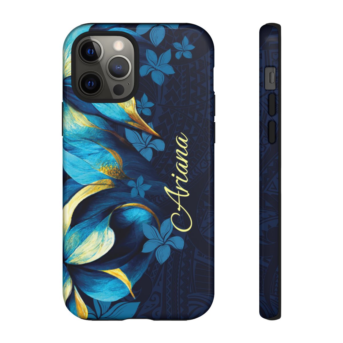 Pō Mahina Personalized Tough Case for iPhone Phone Case The Local Banyan iPhone 12 Pro Glossy