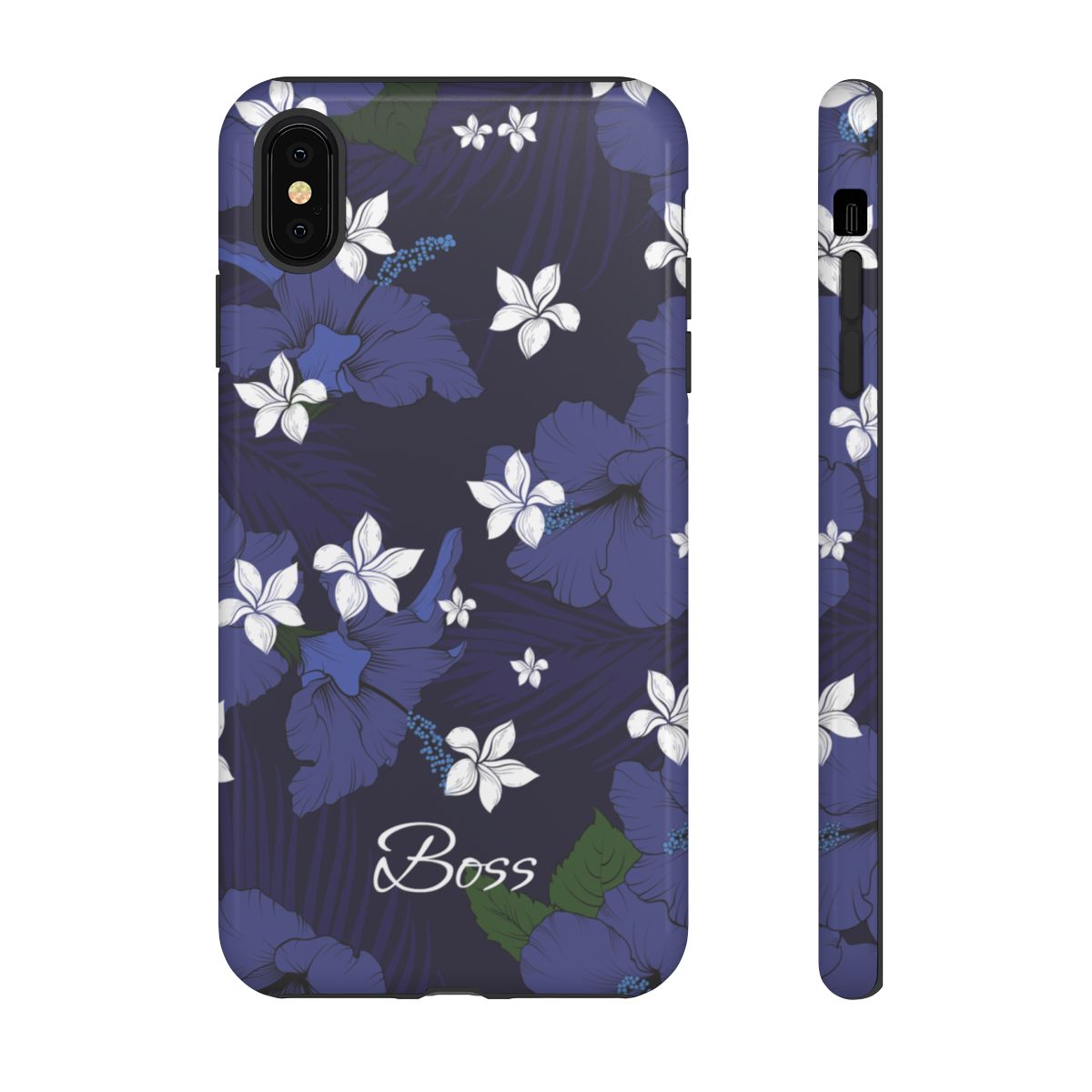 Vintage Blue Personalized Tough Case for iPhone Phone Case The Local Banyan