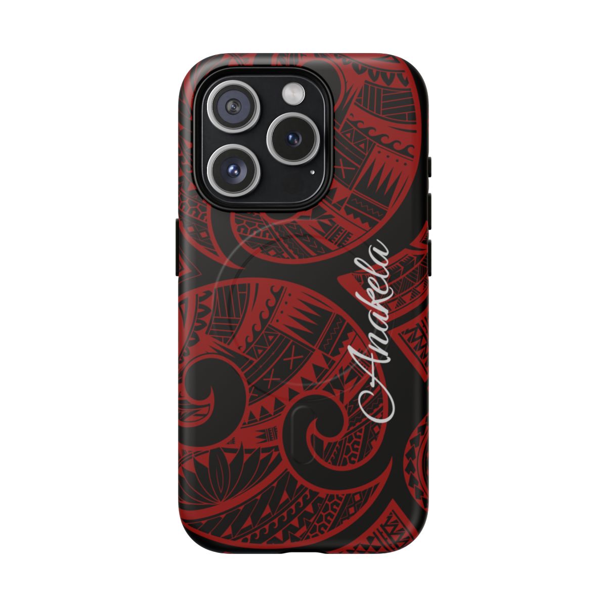 Island Tribal Personalized Magnetic Case for iPhone Phone Case The Local Banyan iPhone 15 Pro Matte