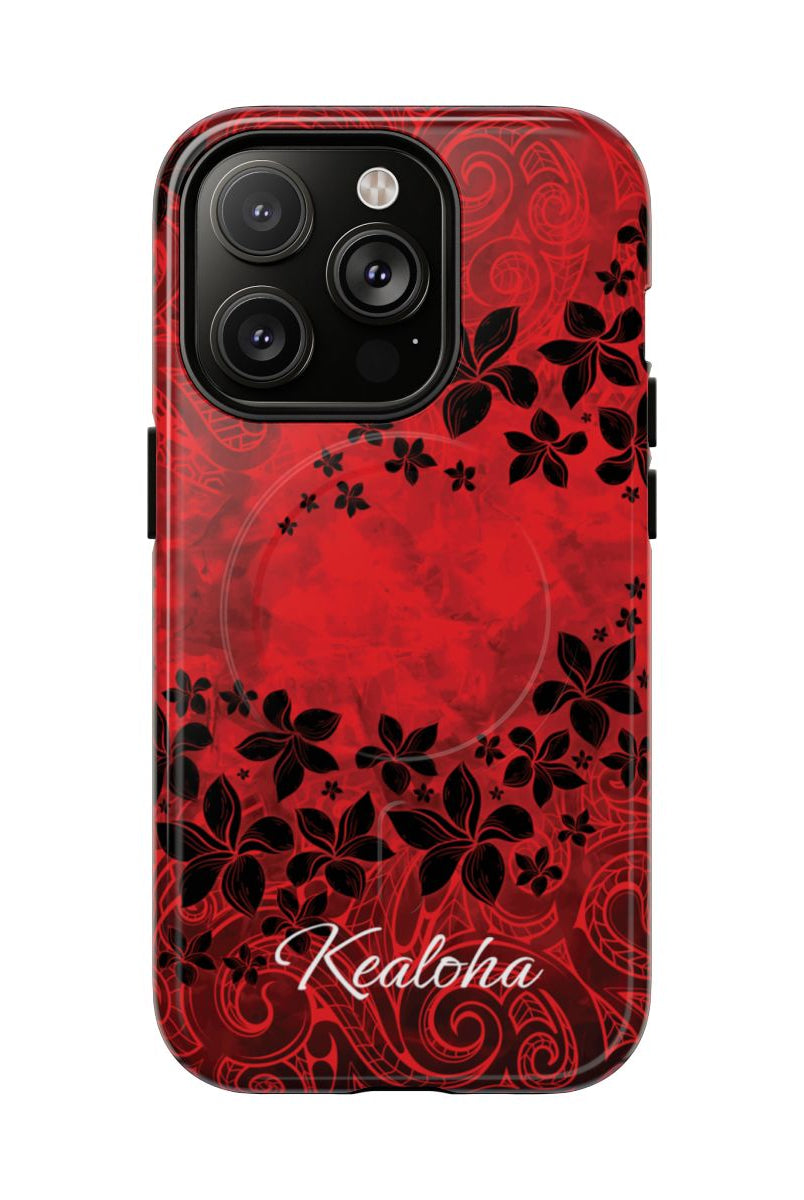 Keahi Pua personalized Magnetic Case for iPhone Phone Case The Local Banyan iPhone 14 Pro Glossy