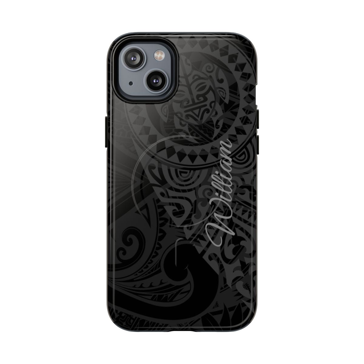 Tribal Guardian Personalized Magnetic Case for iPhone Phone Case The Local Banyan iPhone 14 Plus Glossy