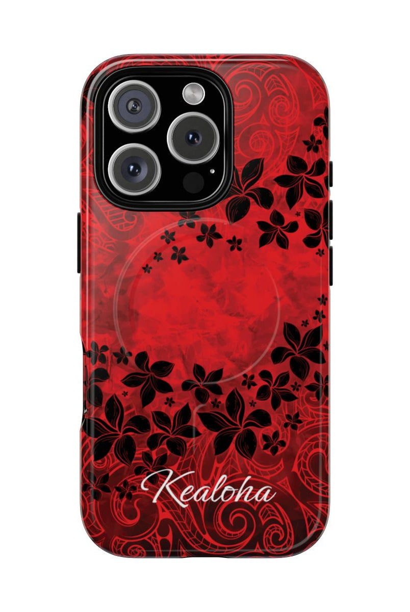 Keahi Pua personalized Magnetic Case for iPhone Phone Case The Local Banyan iPhone 16 Pro Glossy