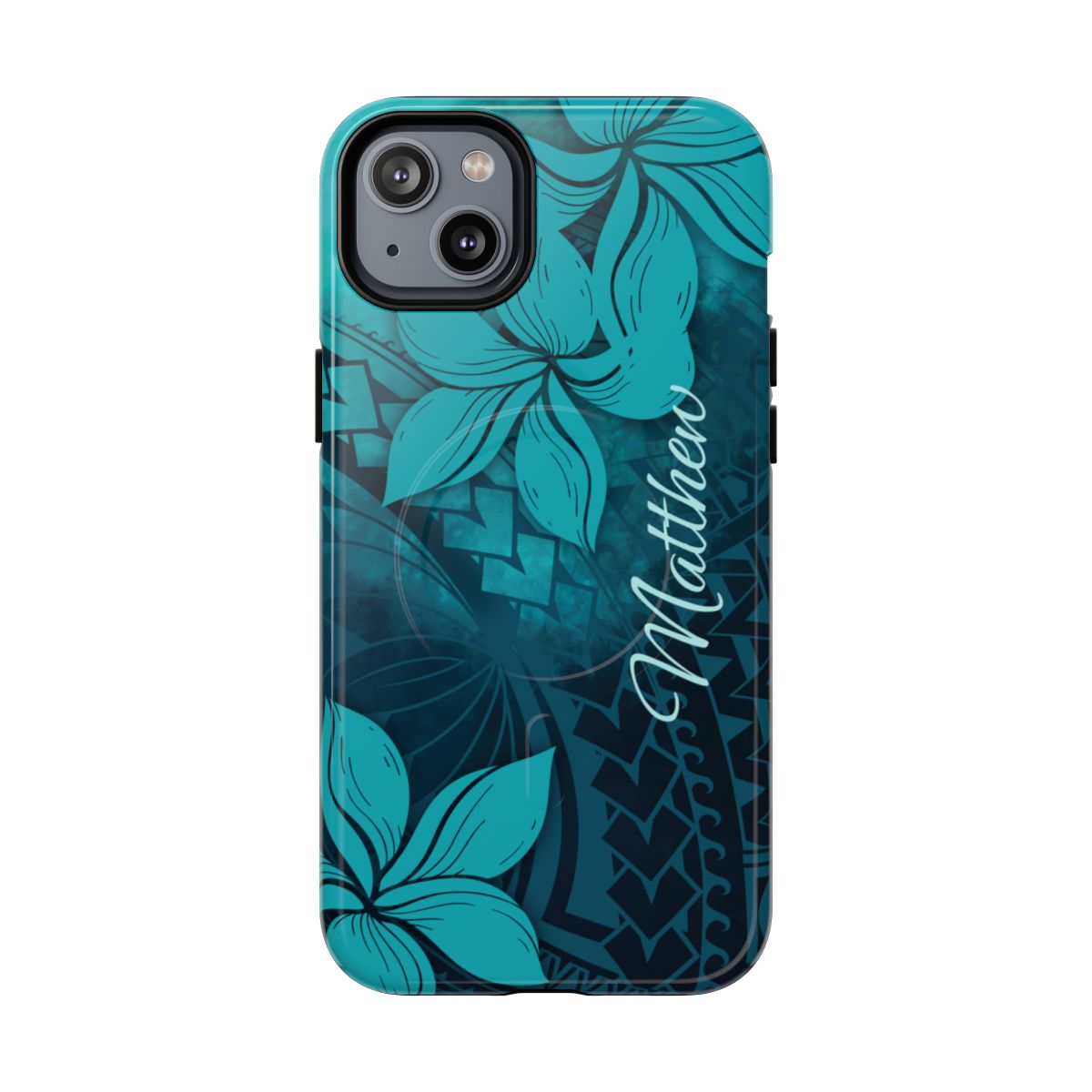 Moana Bloom Personalized Magnetic Case for iPhone Phone Case The Local Banyan iPhone 14 Plus Glossy