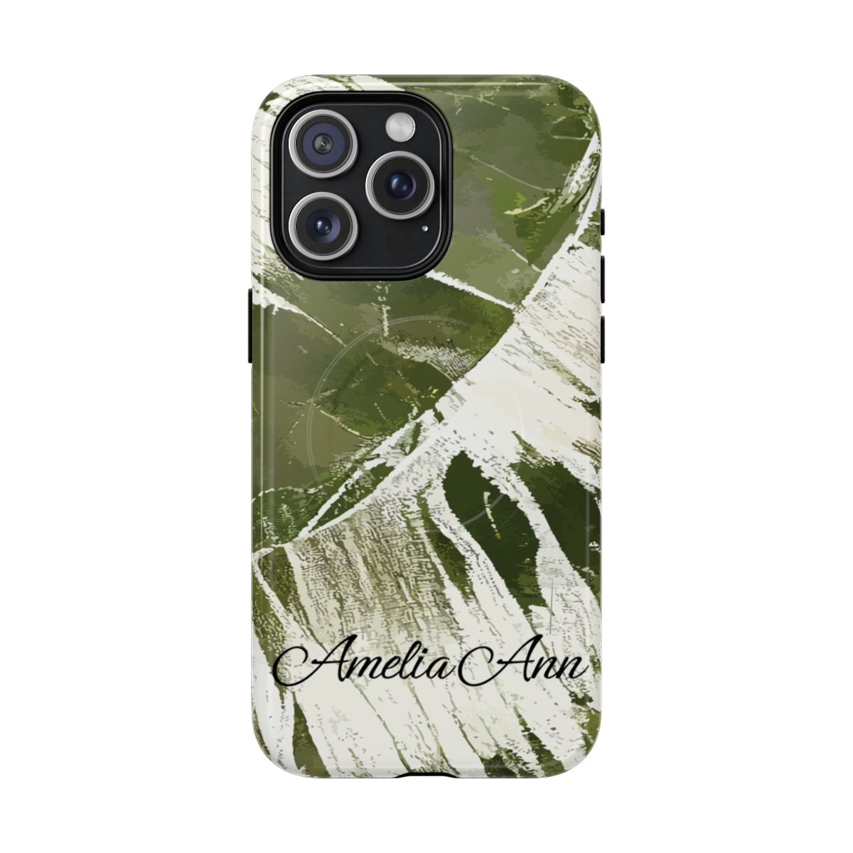 Island Breeze Personalized Magnetic Tough Case for iPhone Phone Case The Local Banyan iPhone 15 Pro Max Glossy