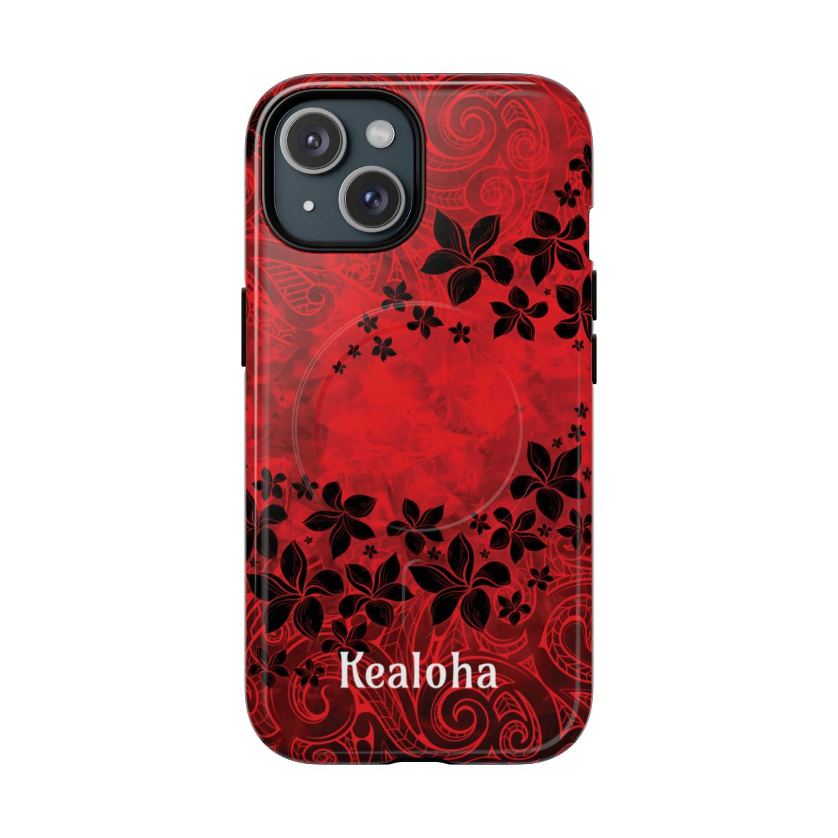 Keahi Pua personalized Magnetic Case for iPhone Phone Case The Local Banyan iPhone 15 Glossy