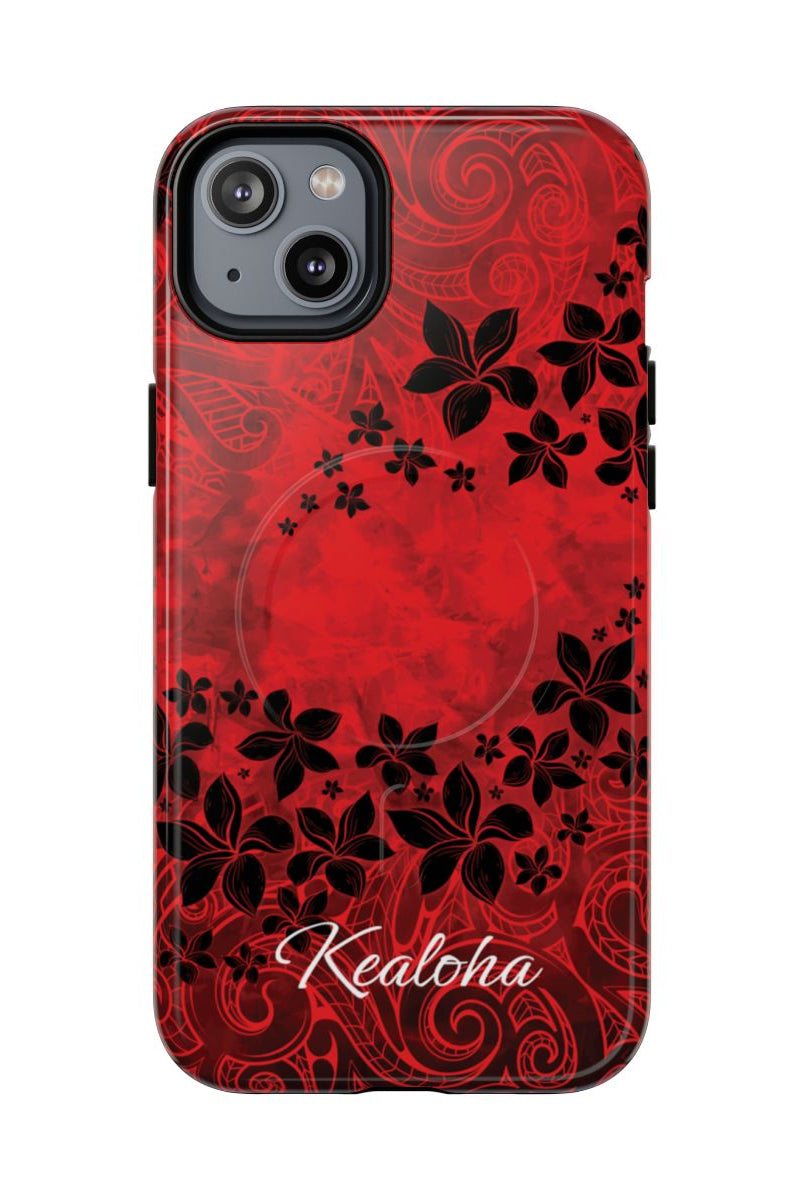 Keahi Pua personalized Magnetic Case for iPhone Phone Case The Local Banyan iPhone 14 Plus Glossy