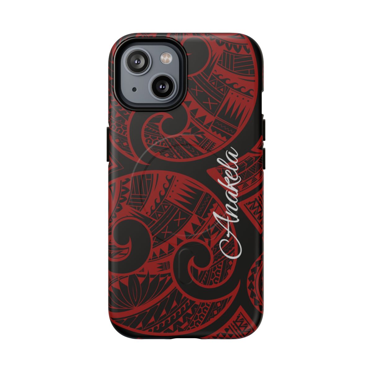 Island Tribal Personalized Magnetic Case for iPhone Phone Case The Local Banyan iPhone 14 Matte