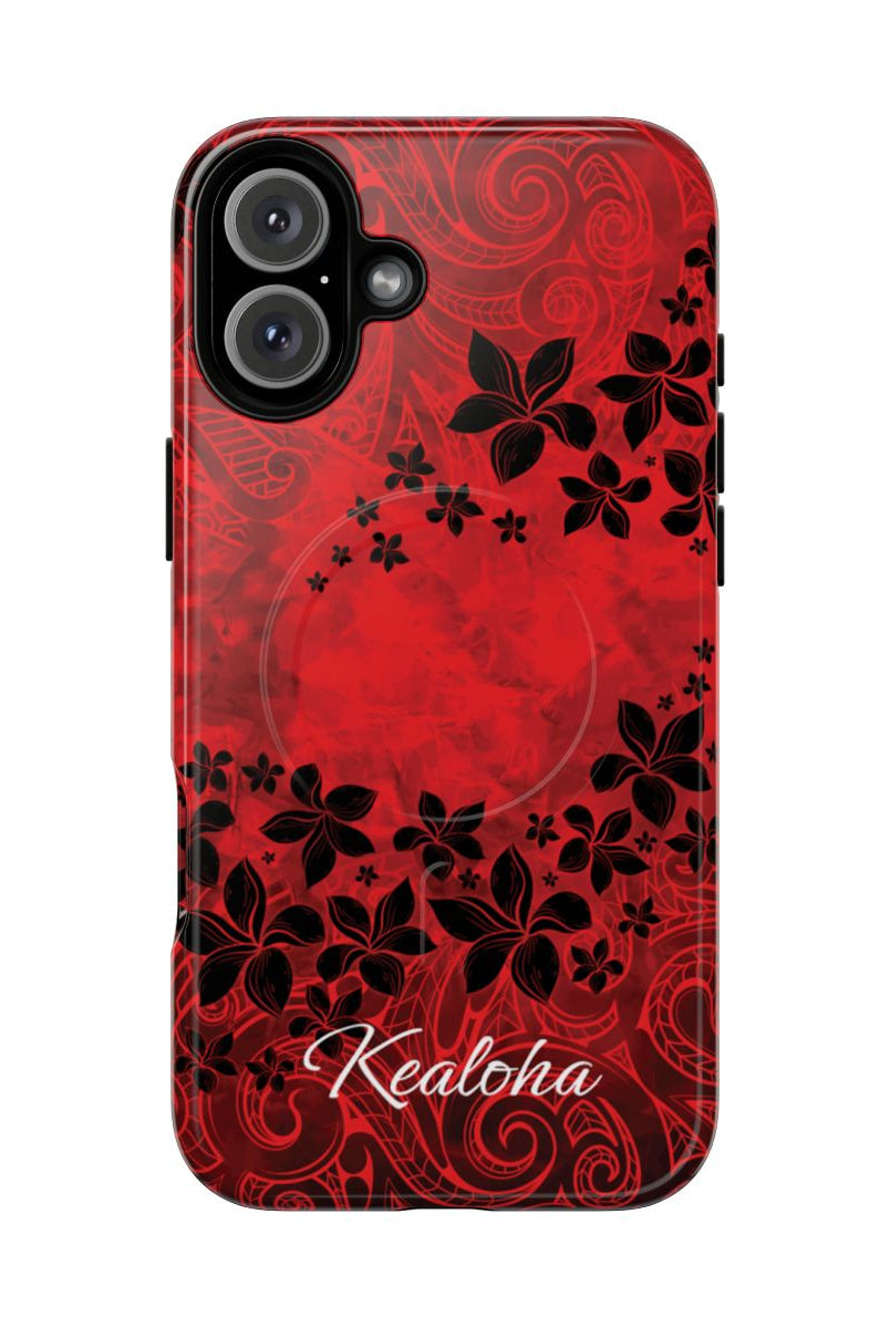 Keahi Pua personalized Magnetic Case for iPhone Phone Case The Local Banyan iPhone 16 Plus Glossy