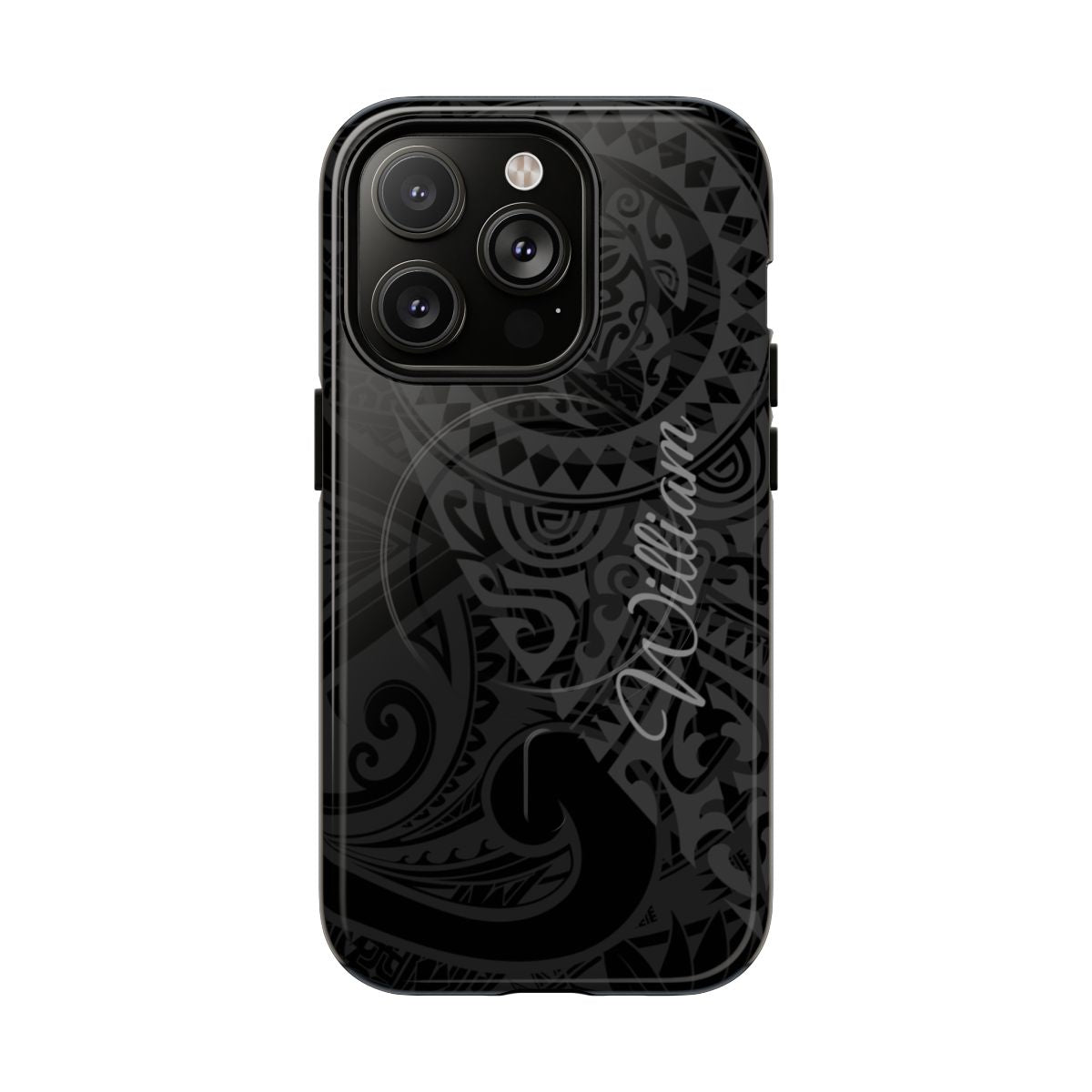 Tribal Guardian Personalized Magnetic Case for iPhone Phone Case The Local Banyan iPhone 14 Pro Glossy