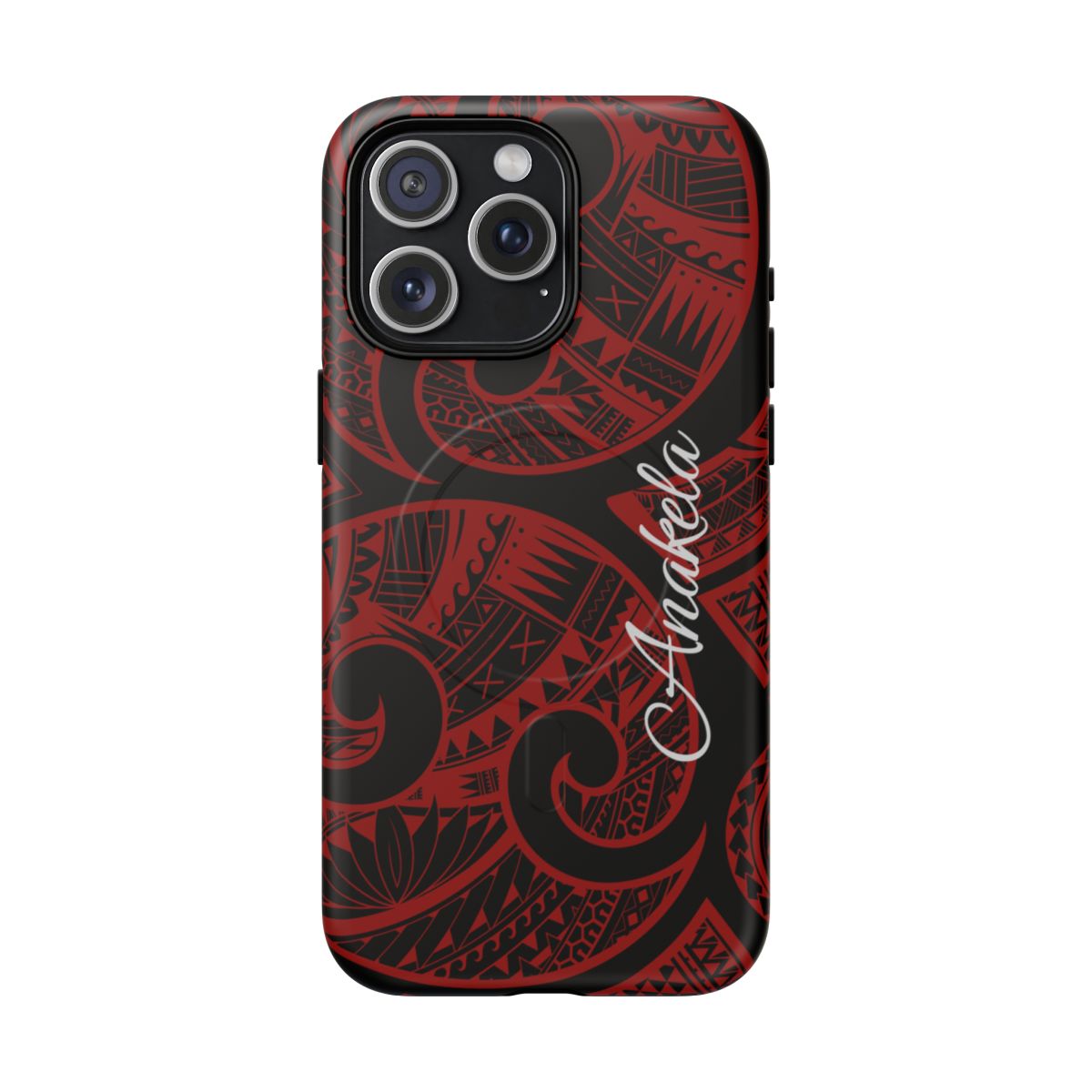 Island Tribal Personalized Magnetic Case for iPhone Phone Case The Local Banyan iPhone 15 Pro Max Matte