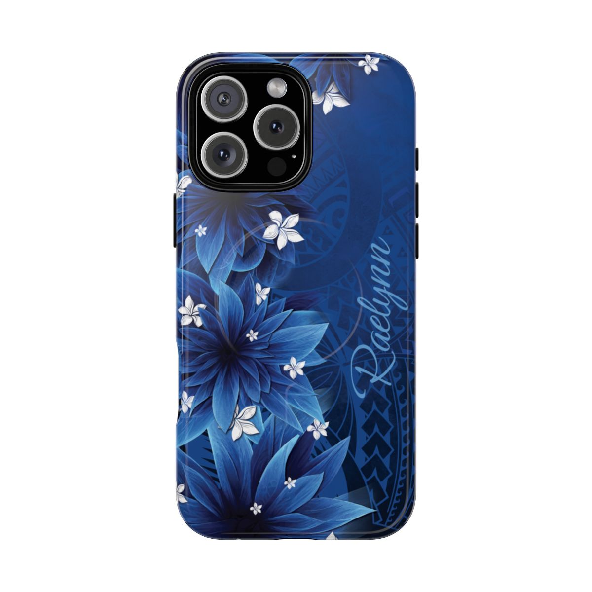 Hoku Pua Personalized Magnetic Tough for iPhone Phone Case The Local Banyan iPhone 16 Pro Max Glossy