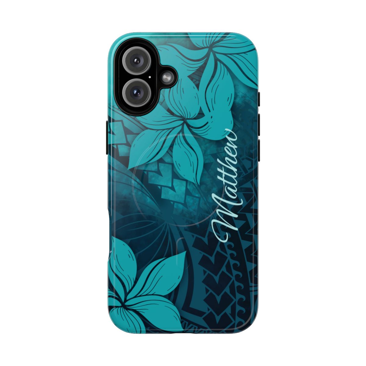 Moana Bloom Personalized Magnetic Case for iPhone Phone Case The Local Banyan iPhone 16 Plus Glossy