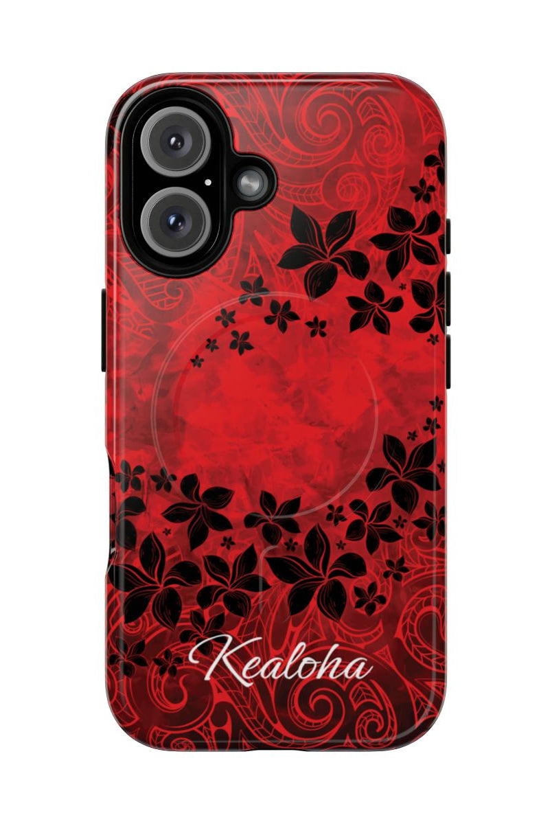 Keahi Pua personalized Magnetic Case for iPhone Phone Case The Local Banyan iPhone 16 Glossy