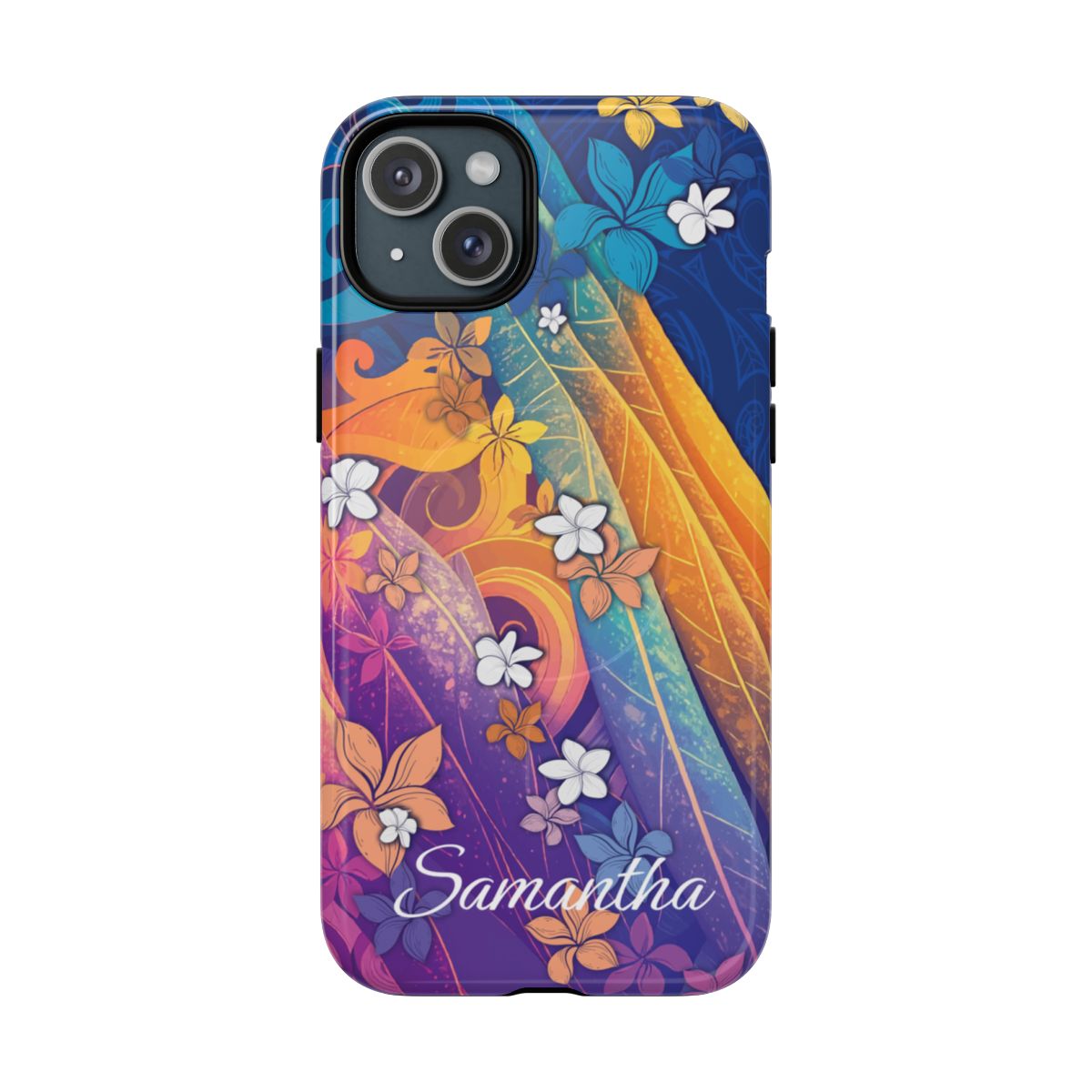 Mauna Sunrise Personalized Magnetic Case for iPhone Phone Case The Local Banyan iPhone 15 Plus Glossy