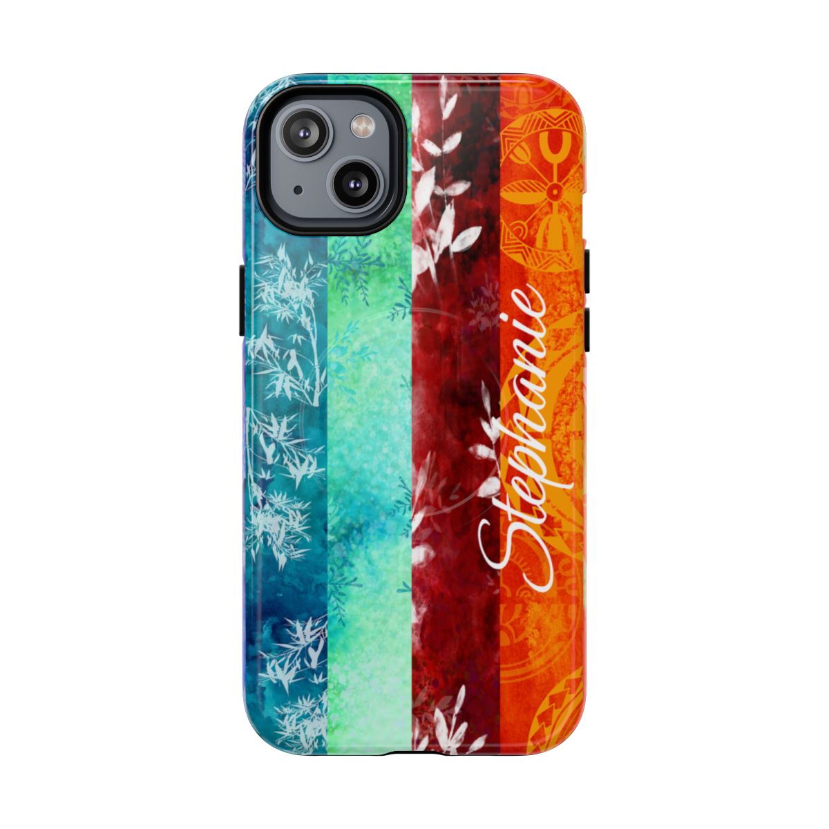 Island Vibes Personalized Magnetic Case for iPhone Phone Case The Local Banyan iPhone 14 Plus Glossy