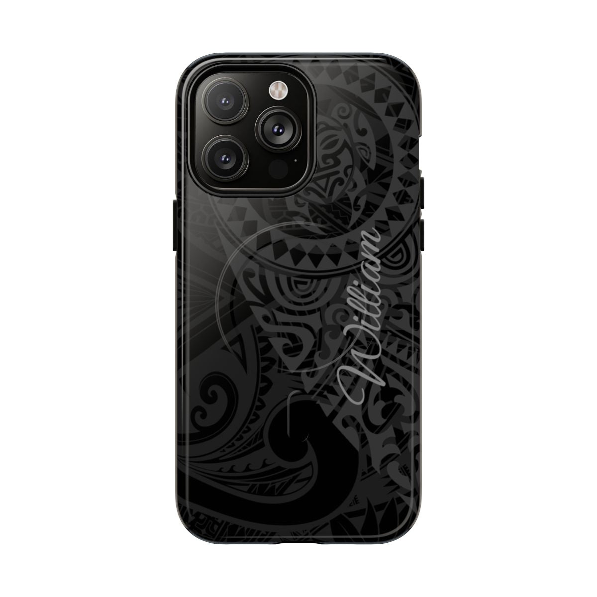 Tribal Guardian Personalized Magnetic Case for iPhone Phone Case The Local Banyan iPhone 14 Pro Max Glossy