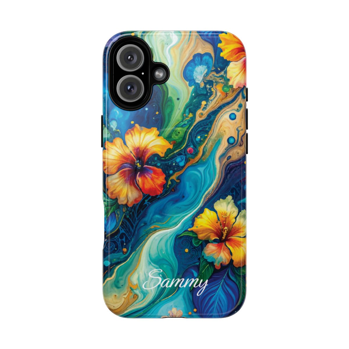 Aloalo Drift Personalized Magnetic Case for iPhone Phone Case The Local Banyan Glossy iPhone 16 Plus