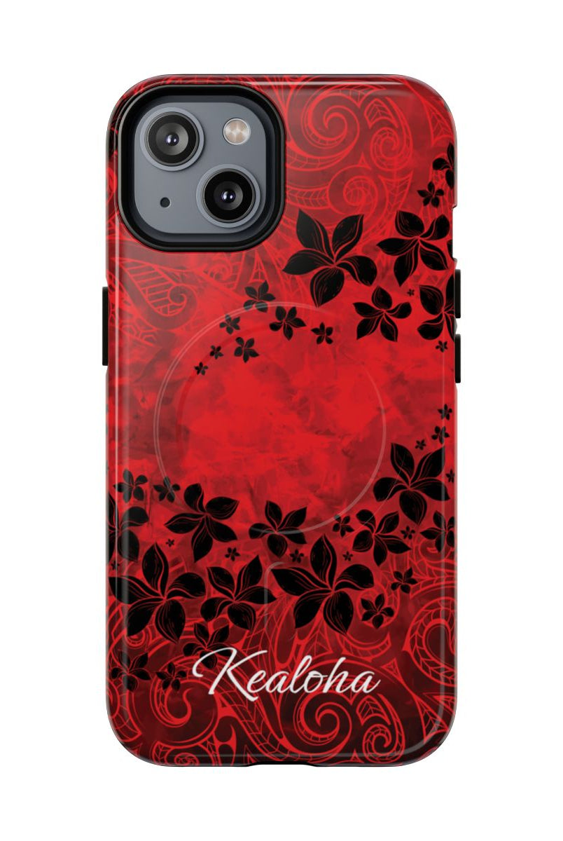 Keahi Pua personalized Magnetic Case for iPhone Phone Case The Local Banyan iPhone 14 Glossy