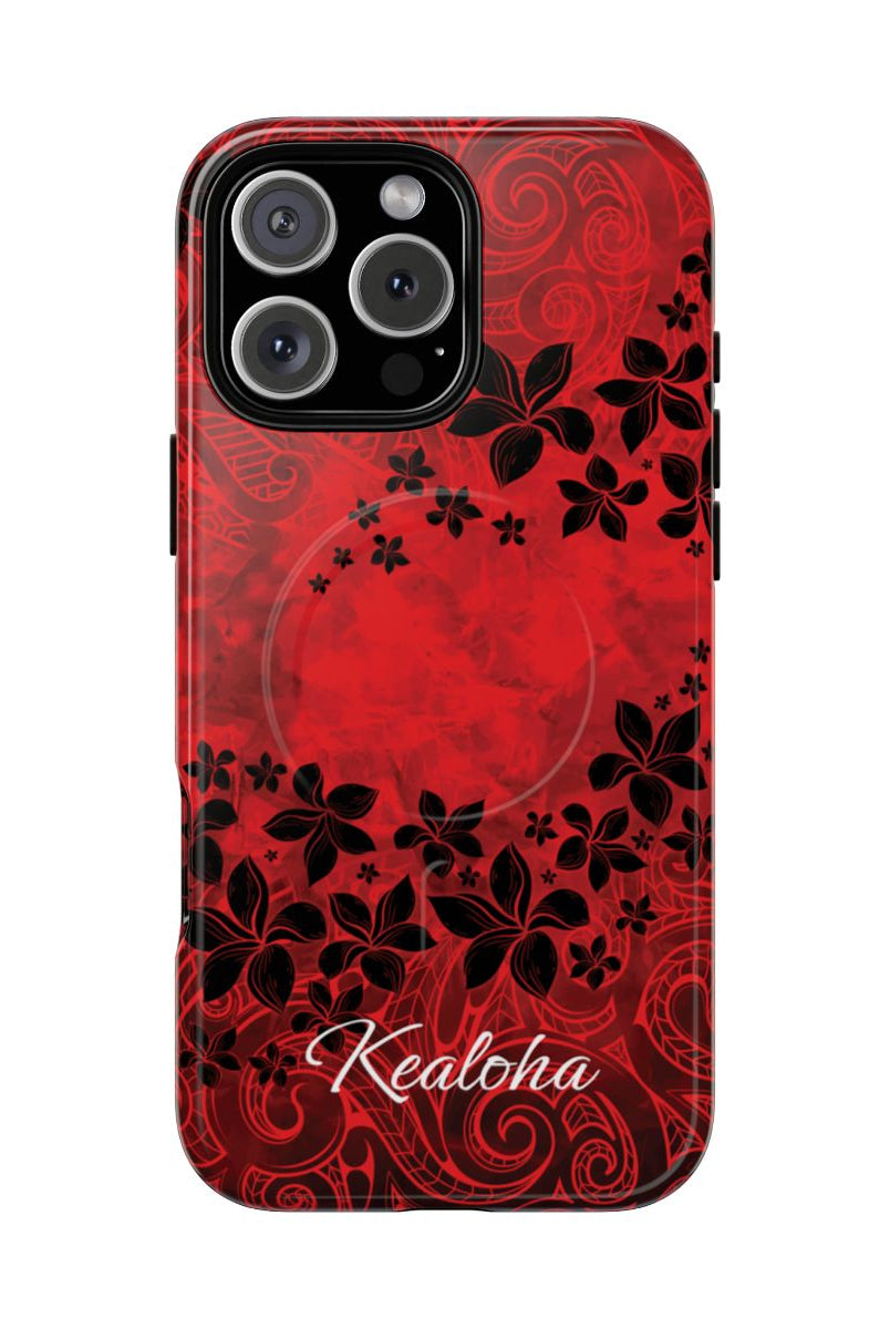 Keahi Pua personalized Magnetic Case for iPhone Phone Case The Local Banyan iPhone 16 Pro Max Glossy