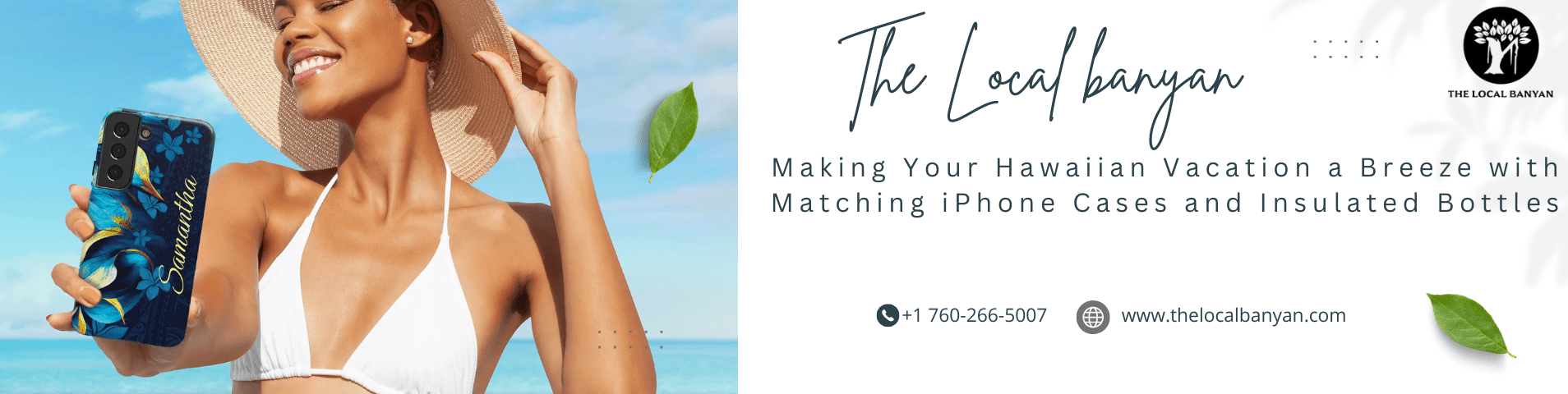 Making Your Hawaiian Vacation a Breeze with Matching iPhone Cases and Insulated Bottles - The Local Banyan