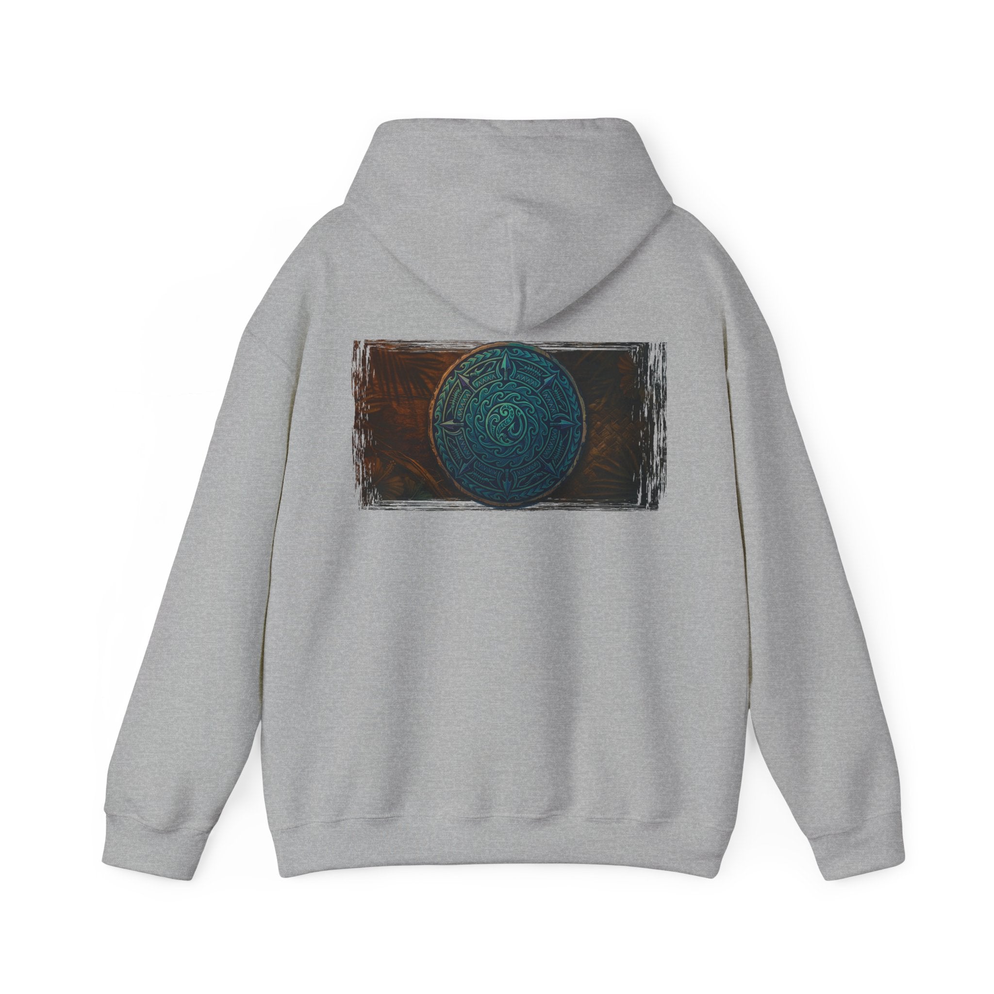 Makau Mana Heavy Blended Hooded Sweatshirt Sport Grey S The Local Banyan