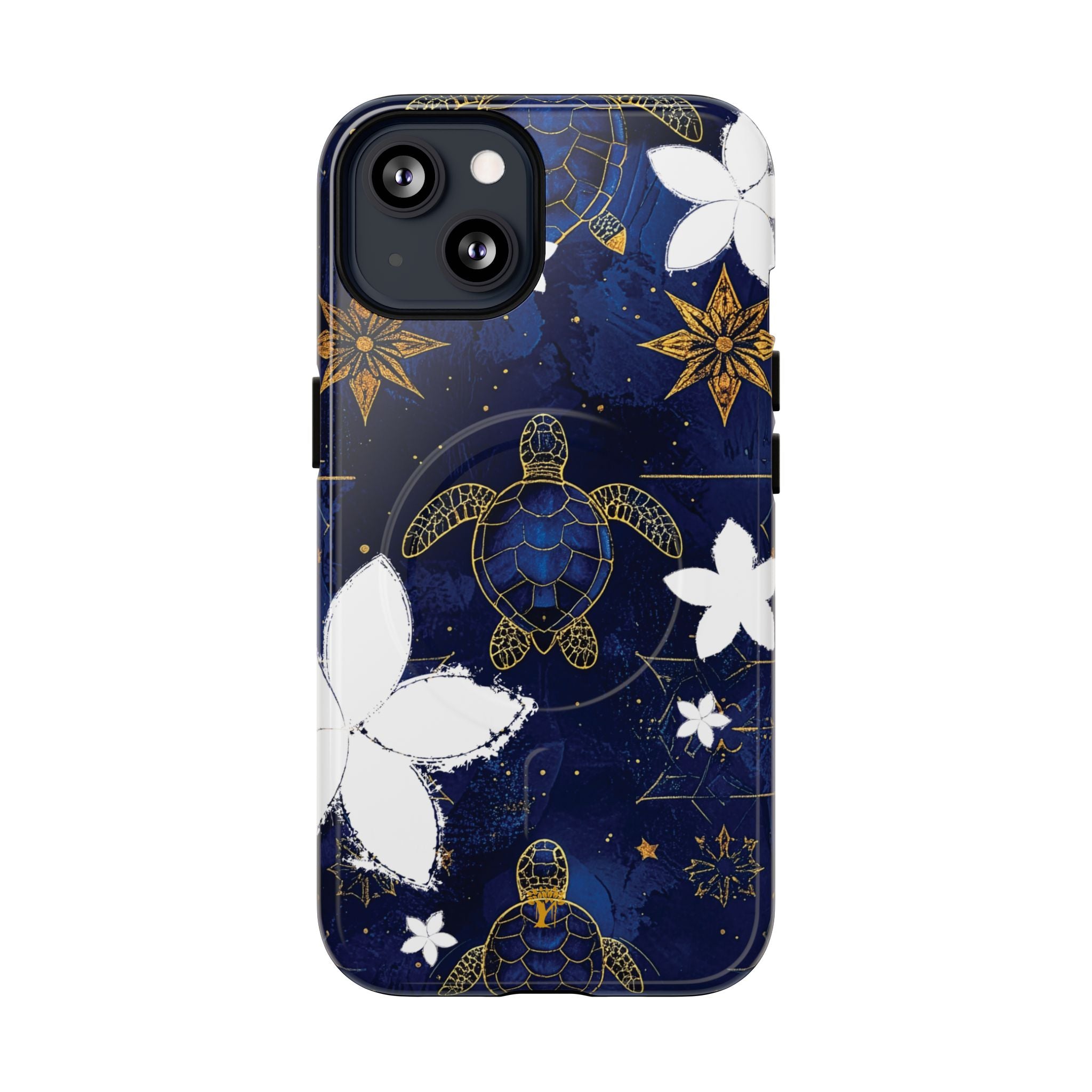 Tapa Hoku Honu Magnetic Case for iPhone iPhone 13 Glossy The Local Banyan